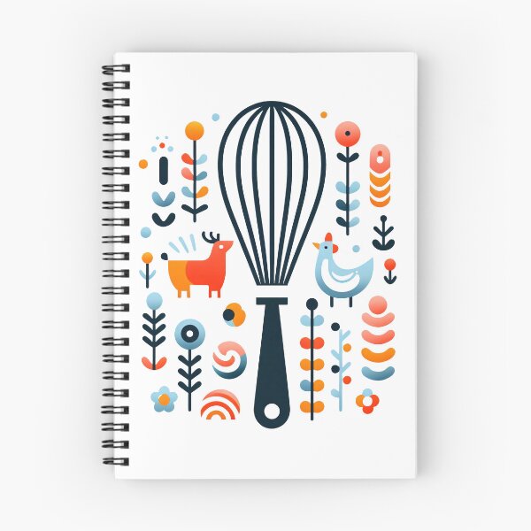 Item preview, Scandinavian Folk Art Whisk by heidiannemorris designed and sold by FOLK ART FUSION.