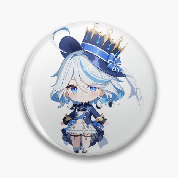 Item preview, Furina Sticker for Genshin Impact Fans designed and sold by YumeKurenai.