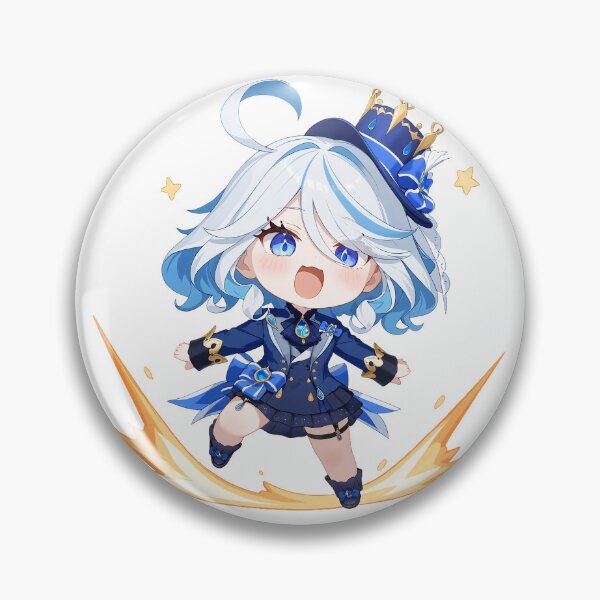 Item preview, Furina Sticker for Genshin Impact Fans designed and sold by YumeKurenai.