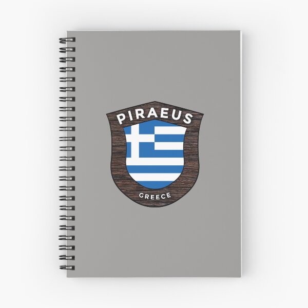 Item preview, Piraeus Greece Emblem Flag designed and sold by World Designs.