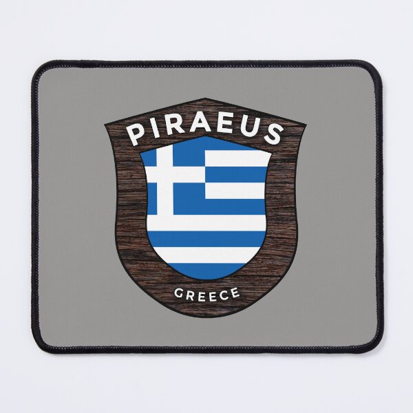 Item preview, Piraeus Greece Emblem Flag designed and sold by World Designs.