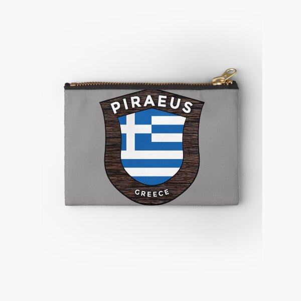 Item preview, Piraeus Greece Emblem Flag designed and sold by World Designs.