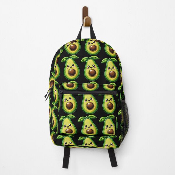 Item preview, The embroidery-style design of a cute cartoon avocado with a smiling face, perfect for vibrant and playful designed and sold by Donlaporn.