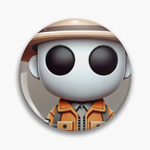 Item preview, Adorable Stylized Character with Large Eyes and Orange Jacket designed and sold by aminz4.