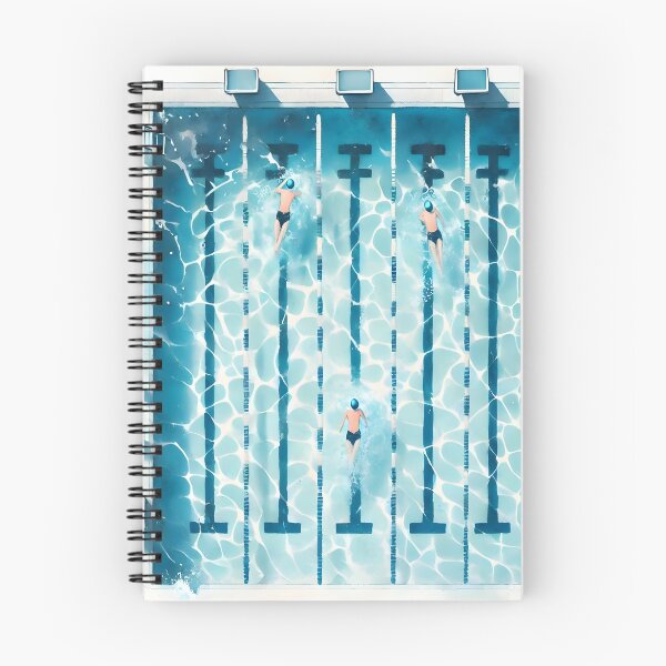Item preview, A Watercolor Illustration of a Swimming Pool designed and sold by unrealartwork.