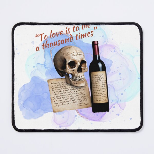 Item preview, To Love is to Die, A Thousand Deaths, Dark Romance, Love's Bitter Taste, Memento Mori designed and sold by TolgaSal.
