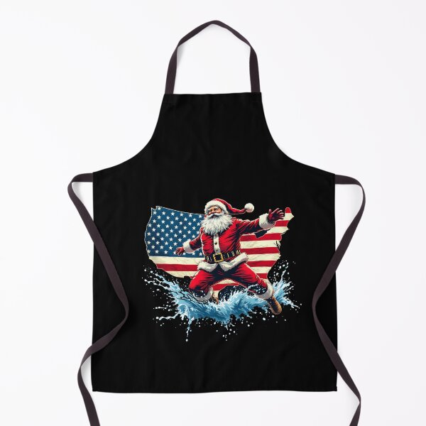 Item preview, Santa's USA Christmas Dive designed and sold by Belhbib Art ⭐⭐⭐⭐⭐.