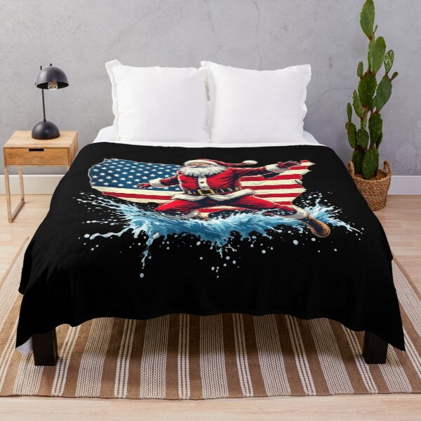 Item preview, Santa's USA Christmas Dive designed and sold by Belhbib Art ⭐⭐⭐⭐⭐.