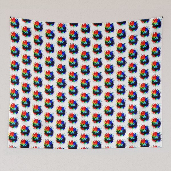 Item preview, Funny Cute Cat Paint Colorful Cat, asexual cat designed and sold by AddlPoolart.