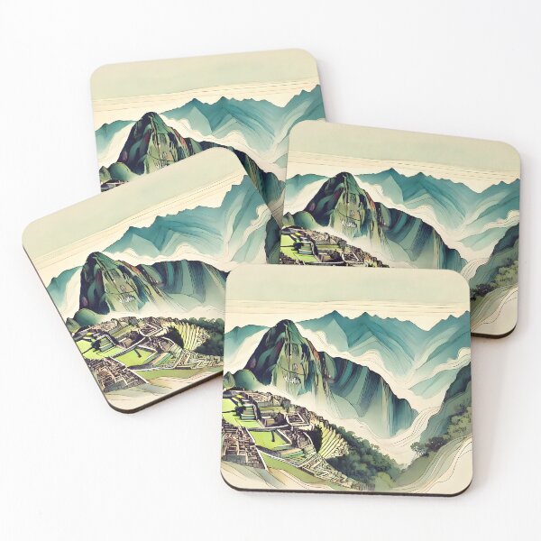 Item preview, A Watercolor Tribute to Machu Picchu designed and sold by unrealartwork.