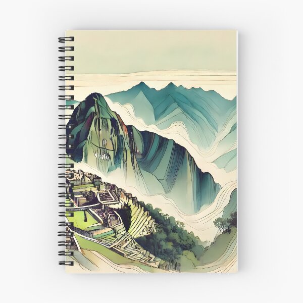 Item preview, A Watercolor Tribute to Machu Picchu designed and sold by unrealartwork.