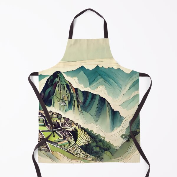 Item preview, A Watercolor Tribute to Machu Picchu designed and sold by unrealartwork.