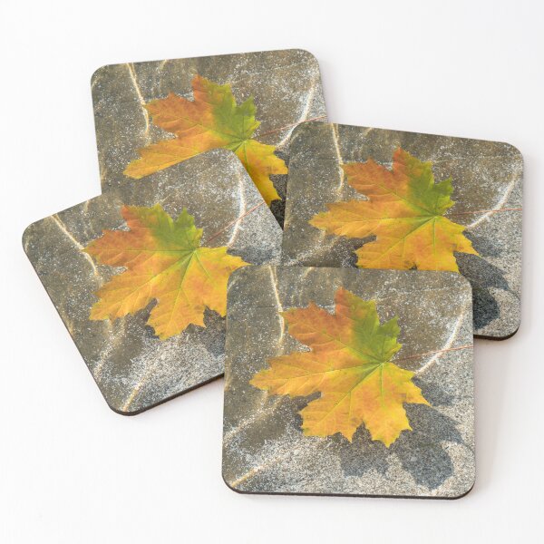 Item preview, Multicolored Maple Leaf Afloat designed and sold by Georgia Mizuleva.
