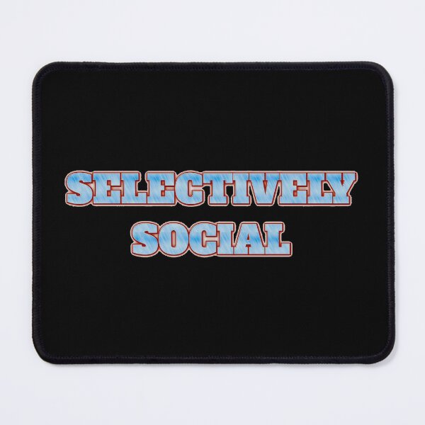 Item preview, Selectively Social - Introvert Design designed and sold by Divine Ease.