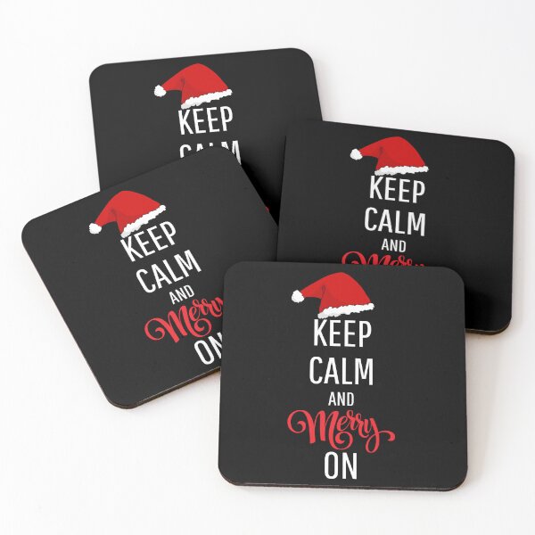 Item preview, Keep Calm and Merry On - white designed and sold by VasInd.