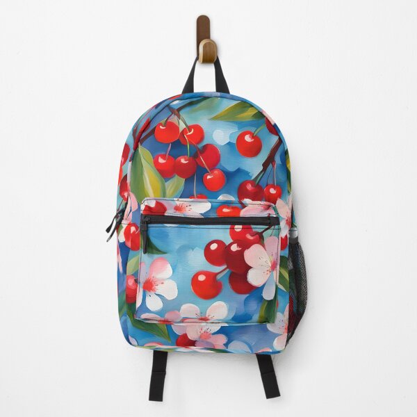 Item preview, Red Cherry Fruit And Bloom designed and sold by ByNicoleSara.