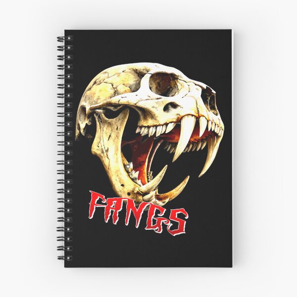 Item preview, Prehistoric Predator Skull with Massive Fangs Design designed and sold by VikArtStudio.