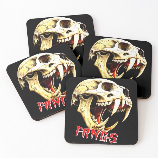 Item preview, Prehistoric Predator Skull with Massive Fangs Design designed and sold by VikArtStudio.