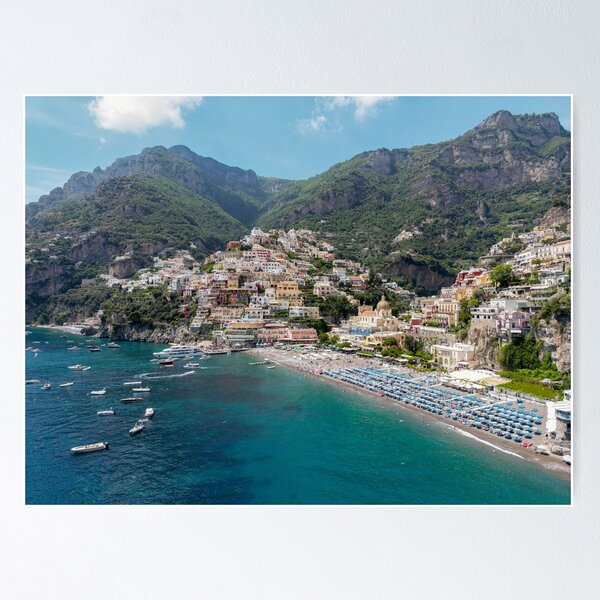 Positano Paradise - Amalfi Coast Italy Poster