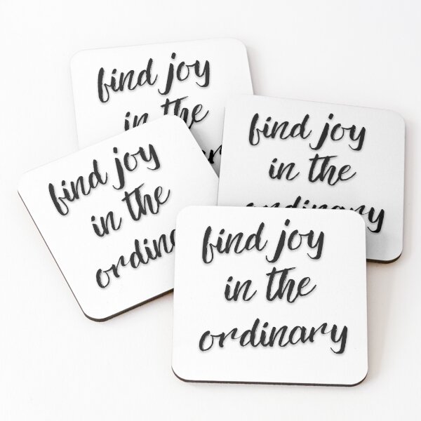 Item preview, Positive Quote, find joy in the ordinary designed and sold by MurellosArt.