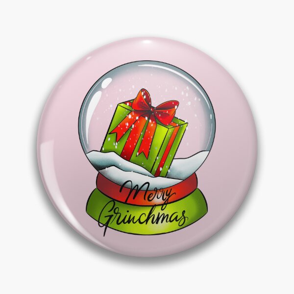 Item preview, Snow Globe (Merry Grinchmas) designed and sold by RetroCoven.