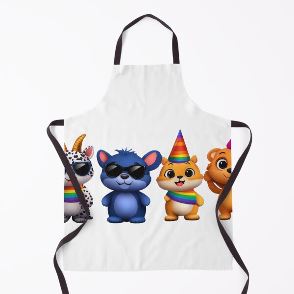 Item preview, Cute LGBTQ+ Pride Animal Characters designed and sold by MamaDong.
