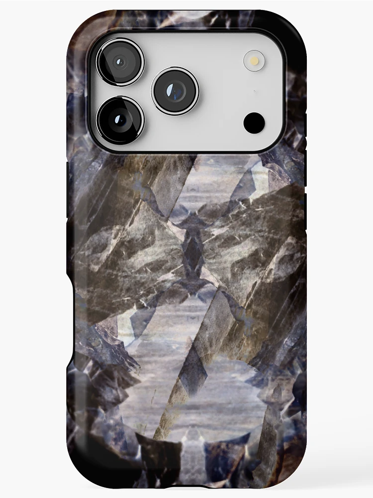 Thumbnail 1 of 4, iPhone Case, Abstract Rocks designed and sold by clv-creative.