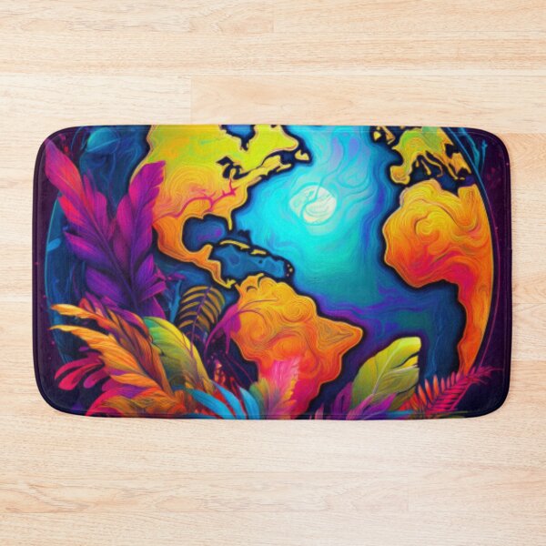 Item preview, Vibrant Earth - Colourful Planet Design designed and sold by RaiyaTees.