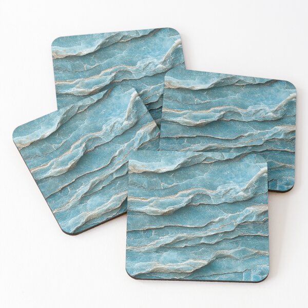 Item preview, Layered Aquamarine Stone designed and sold by DigitaICraft.