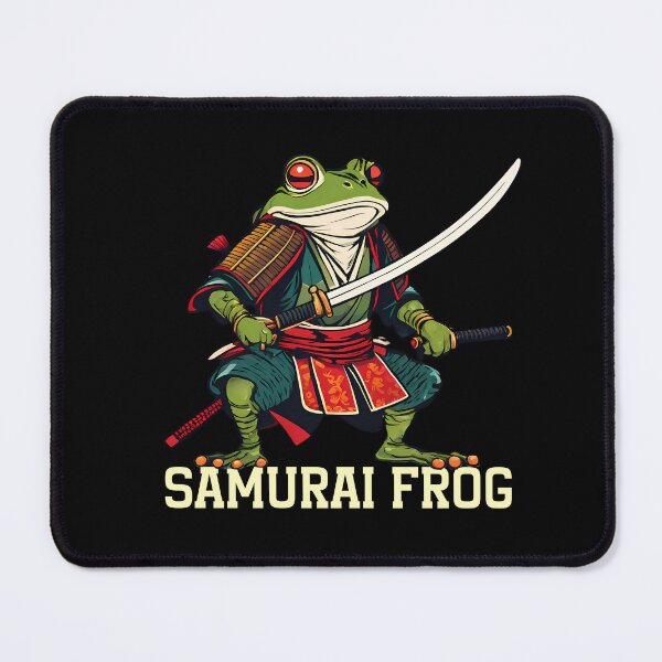 Item preview, Samurai frog designed and sold by VibeStyleShop.