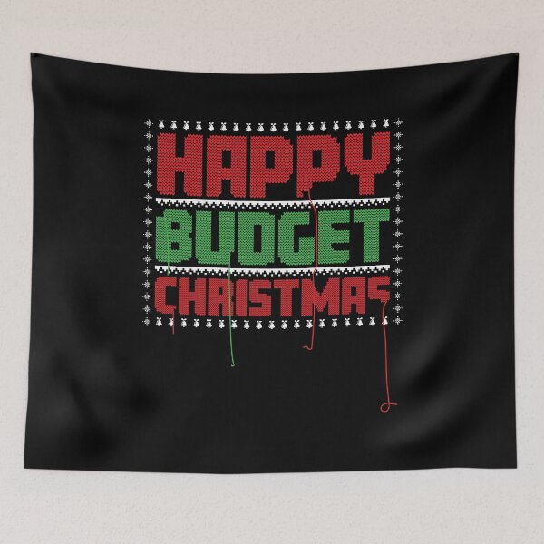 Item preview, Happy Budget Christmas Funny designed and sold by therocketman.