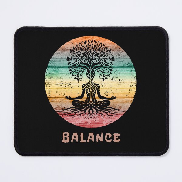 Item preview, Balance Tree Lover Yoga Teacher designed and sold by Maggie Mustard.