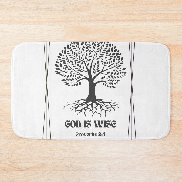 Item preview, God Is Wise - Proverbs 2:6 designed and sold by Teemane-Designs.