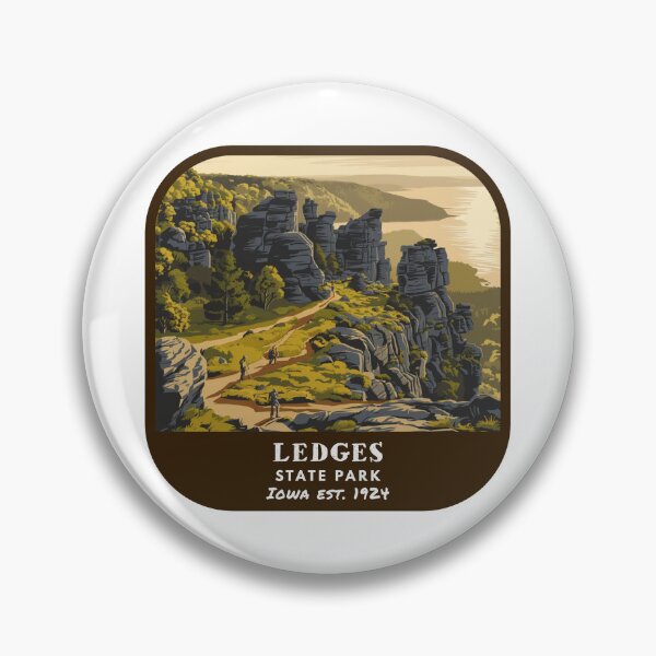 Item preview, Vintage Ledges State Park (Iowa State Park) designed and sold by RabbitK.