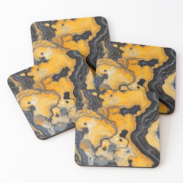 Item preview, Bumblebee Yellow And Black Jasper Stone designed and sold by DigitaICraft.
