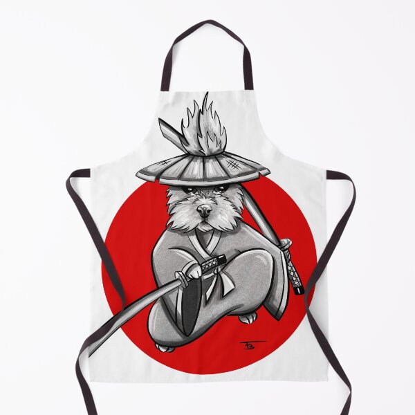 Item preview, Maya the Red Samurai Dog designed and sold by teobic.