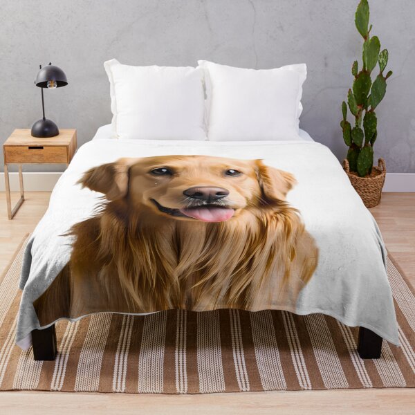 Item preview, Happy Tongue Out Golden retriever Companions Collection pet designed and sold by ART ATTACK ZONE.