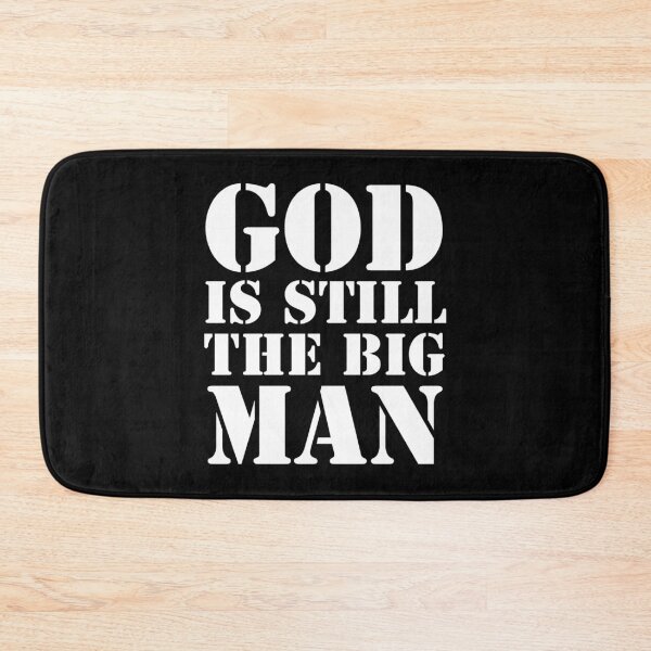 Item preview, God Is Still The Big Man - Positive Inspirational Religious Quotes  designed and sold by Sunserize Designs.