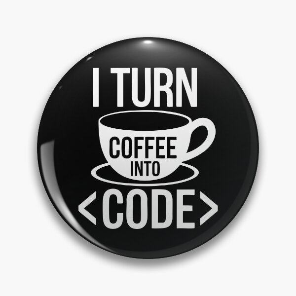 Item preview, Coding Humor for Coffee Lovers Programmer Software IT Techie Gift designed and sold by w1ckerman.