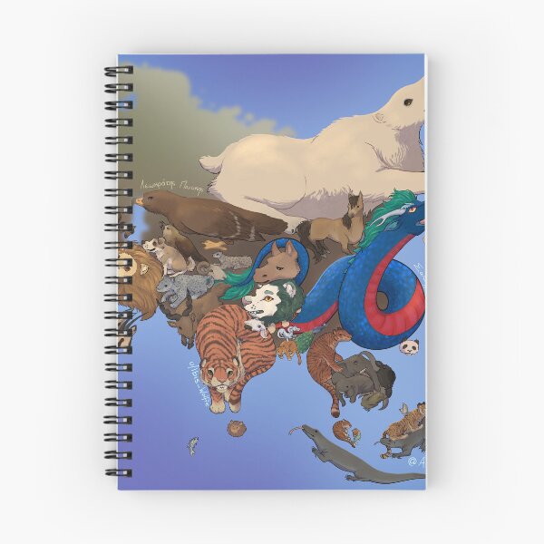 Item preview, Map of Asia’s national animals designed and sold by Ibis-Wolfie.