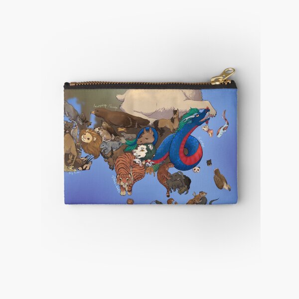 Item preview, Map of Asia’s national animals designed and sold by Ibis-Wolfie.