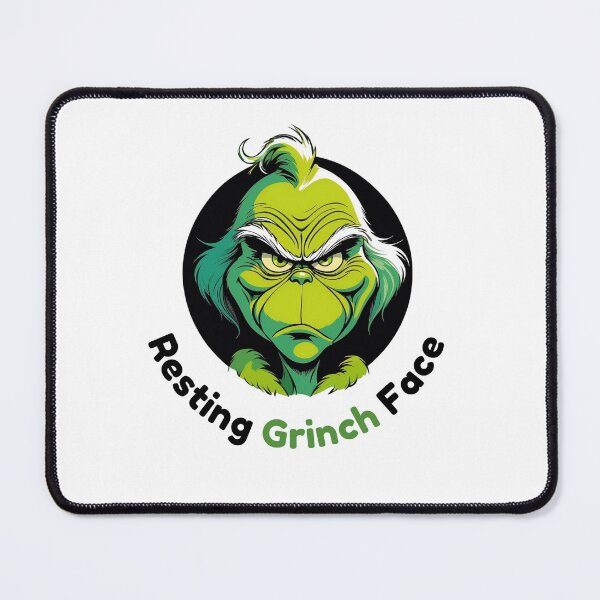 Item preview, Canvata Resting Grinch Face Christmas, Funny Grinch, Grinch, Grinchmas, Christmas Gift designed and sold by CanvataGroup.