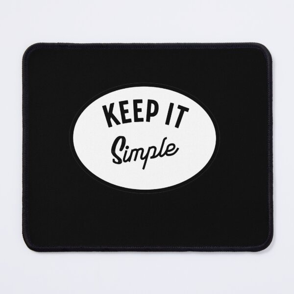 Item preview, Keep It Simple - Minimalist Lifestyle Tee designed and sold by CYouClothings.