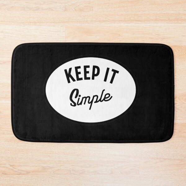 Item preview,  Keep It Simple - Minimalist Lifestyle Tee designed and sold by CYouClothings.