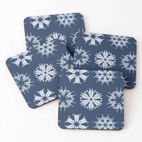 Item preview, Hoofstock snowflakes designed and sold by GeoCreate.