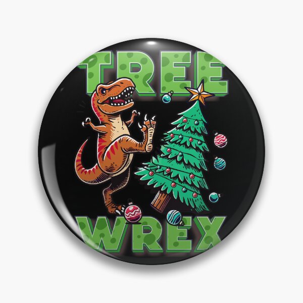 Artikelvorschau, Tree Wrex Lustiges Weihnachts-Dinosaurier-Trex-Wortspiel entworfen und verkauft von messy-nessie.