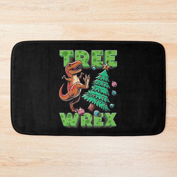 Artikelvorschau, Tree Wrex Lustiges Weihnachts-Dinosaurier-Trex-Wortspiel entworfen und verkauft von messy-nessie.