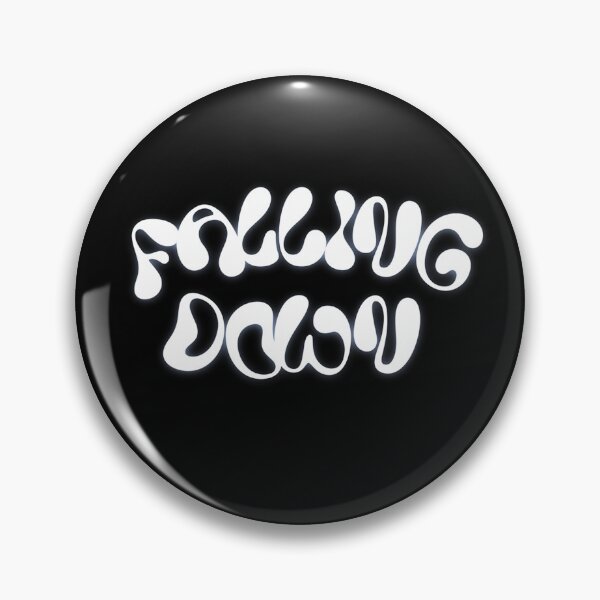 Item preview, Falling Down Minimalist Typography Tee designed and sold by CYouClothings.