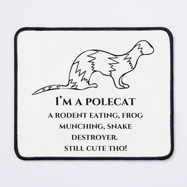 Item preview, I'm a Polecat designed and sold by CatMacScot.