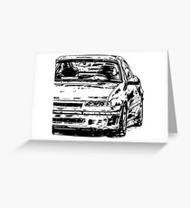 Calibra & quot; Dirty Style & quot; Greeting Card